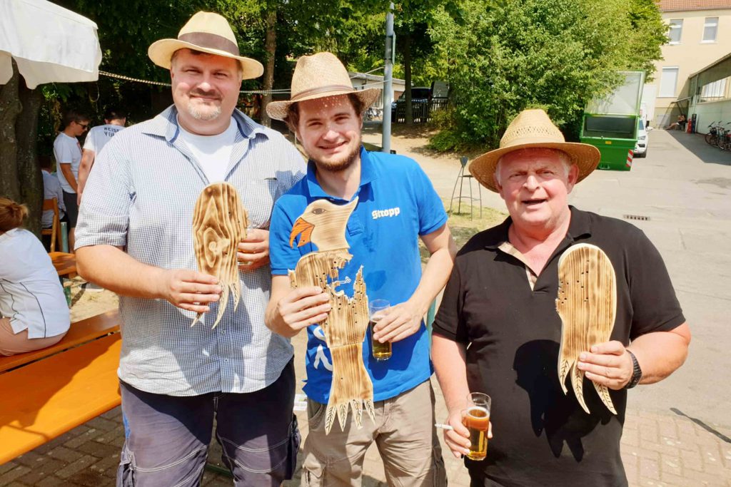 Altstadtfunken schossen den Vereinsvogel ab
