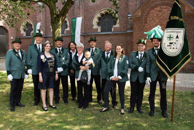 Gruppenbild Bezirksbundesfest Immigrath