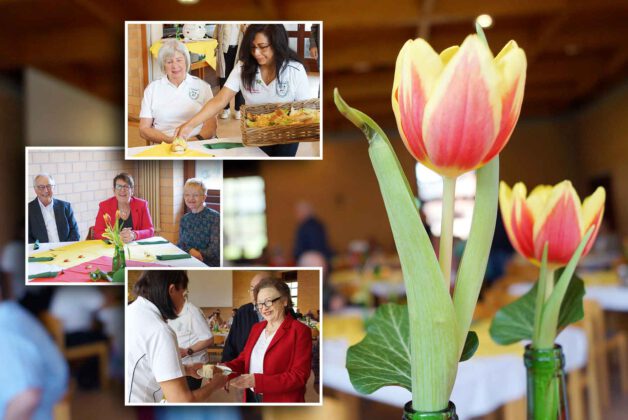 Quettinger Bürgerschützen beim 17. Gründungsfest